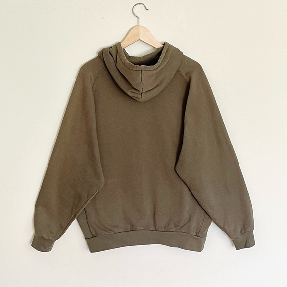 New Belgium Brewing Co. Embroidered Olive Green Hoodie Adult size Large - Picture 7 of 10